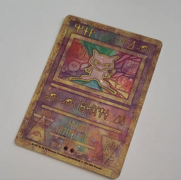 *Sold* Ancient Mew Pokemon Movie Promo Double Holo Rare Japanese Nintendo - Picture 9 of 10